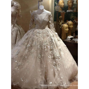 Robe de mariée à la robe de princesse